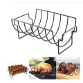 BBQ Tools Non-Stick Stainless Steel Steak Rack Stand Holders Roasting Rib Rotisserie